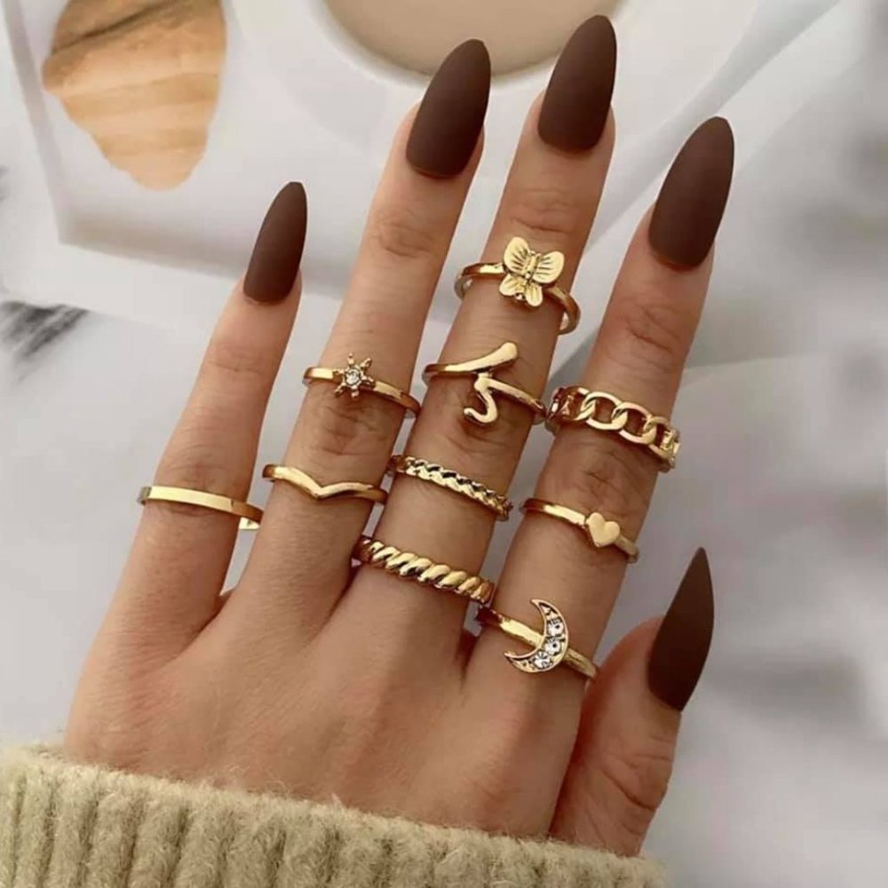 10 pcs Ring Set